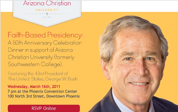 President Bush Fundraiser for ACU